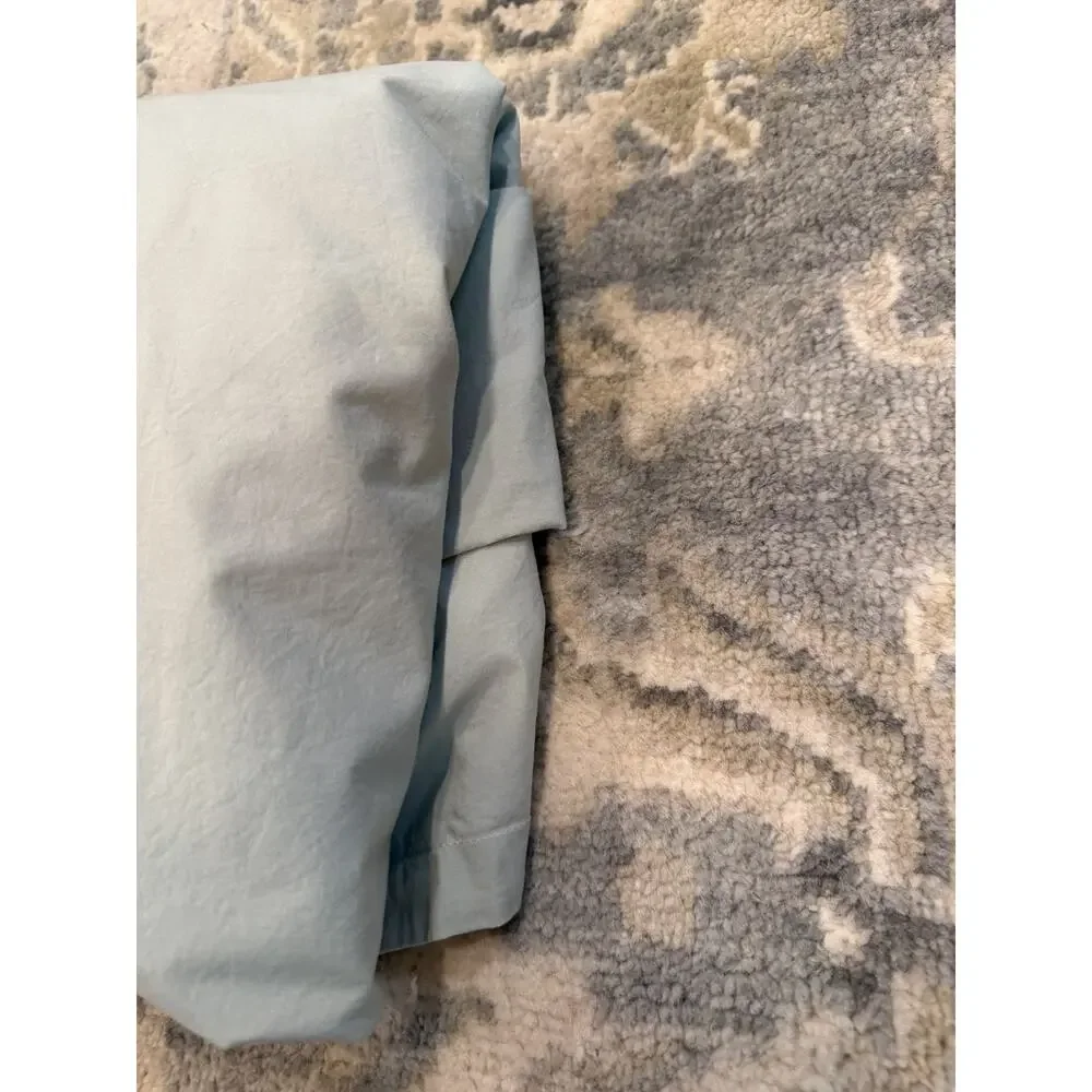 $220 PARACHUTE 100% Percale Cotton Duvet Cover Full/ QUEEN Sage Green NEW